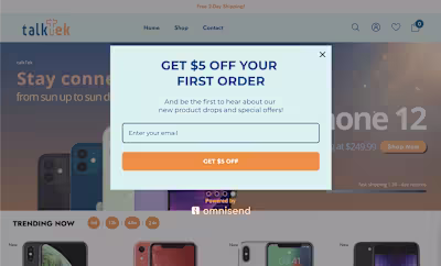 talkTek Shopify Store