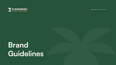 Evergreen Africa Holding Brand Guideline
