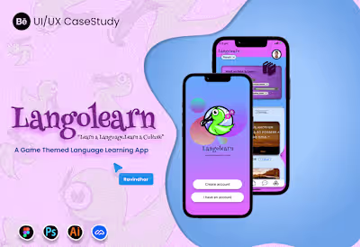 LANGOLEARN-A new language learning app on Behance
