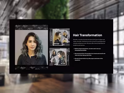 Next Level Salon Website
