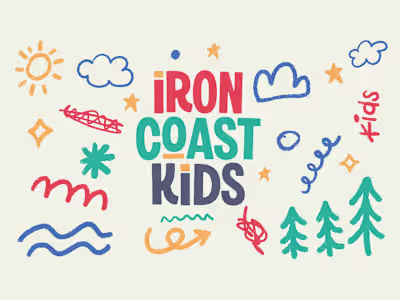 Kids Brand Development for Iron Coast Church / Brunswick, Maine