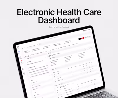 Electronic Health Record (EHR) Dashboard