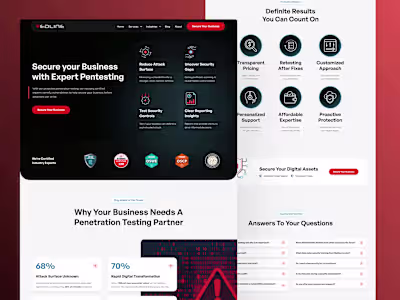 Cybersecurity | Redline | Web Design &  Development