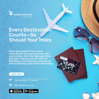 Air Botswana #Ma74 Campaign 