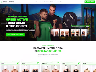 Green Active - Website Redesign