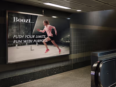 Boozt brand identity and visual communication