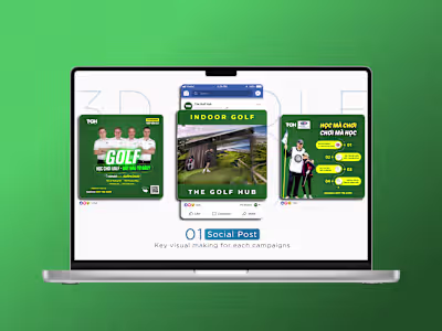 Multimedia Design for The Golf Hub