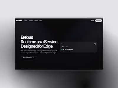 Erebus was a real-time as a service platform I built. Drop-i...