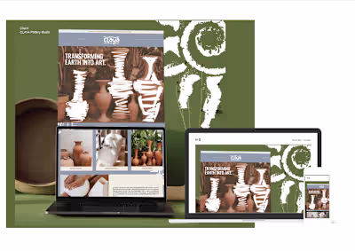 Claya studio - Framer Website Development