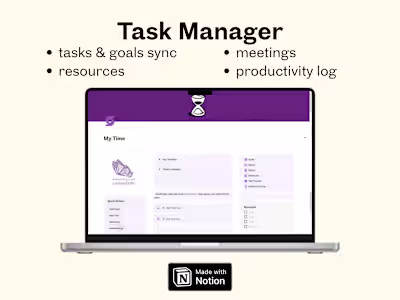 My Time - Task Management Dashboard