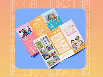 Brochure Design for a Pediatric Clinic