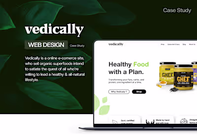 Vedically website design on Behance