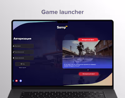 Game Launcher | Gta :: Behance