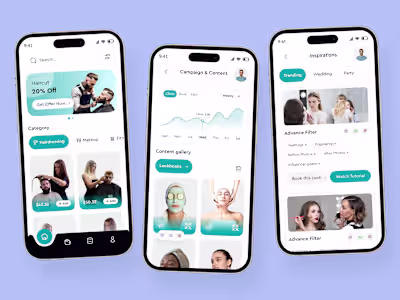 Barber and Beauty Salon Booking App Exploration