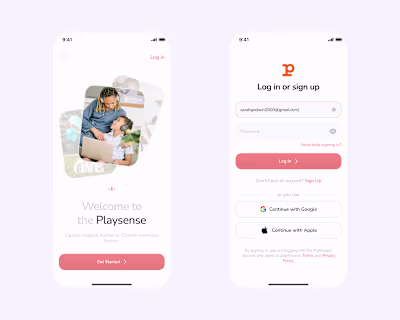 Parenting Journaling App — UI Design & Product Strategy