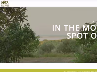 Bioporos Organic Farm | Ecotoursim in Corfu Island | Korission …