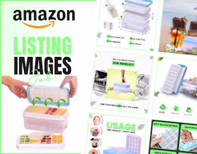 AMAZON listing images | Ice tray