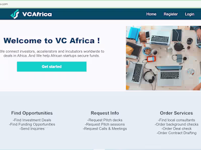 Full stack development & UX Design for investment platform