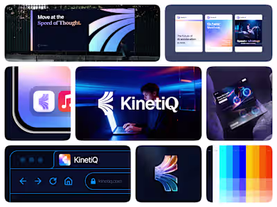 KinetiQ Brand Identity