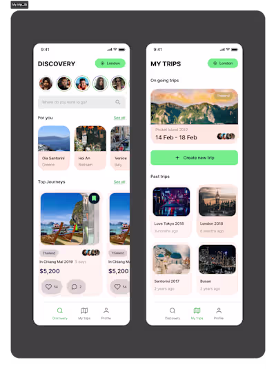 Designing an Intuitive Mobile App for Travel enthusiast