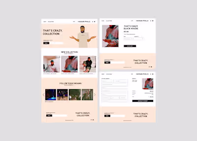 THAT'S CRAZY - Homepage Shopify