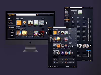 Amazon Music Player Redesign - Case Study