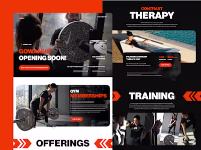 UX UI and Digital Product Design for Website