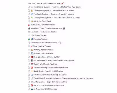 UGC Monetization System – Usage