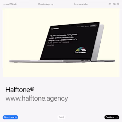 Halftone® Experience Design