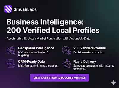 Business Intelligence Brief: 200 Verified Local Service Profiles