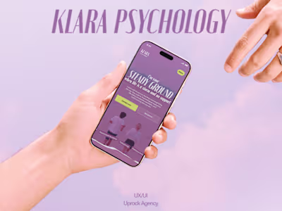 Klara Psychology | Professional Website Design