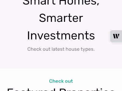 Modern Business Website Built with