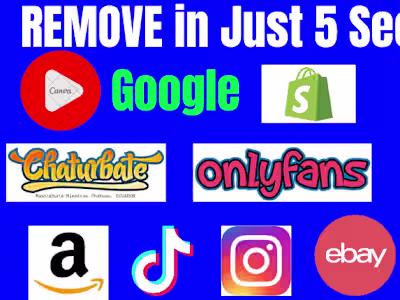 I will remove your leaked,infringing google,Onlyfans, Chaturbate