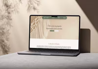 He Macramê Portfolio Website