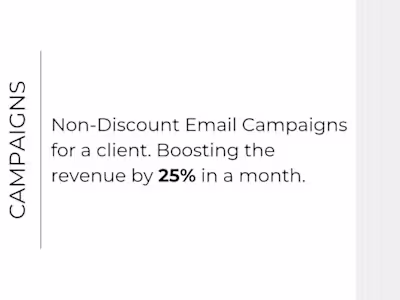 Email Marketing Campaigns.