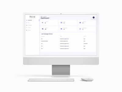 Mailing Platform • SaaS