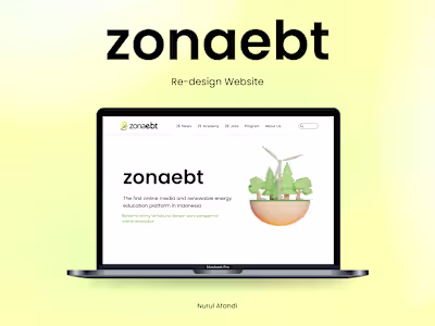 Re-design Website ZonaEBT