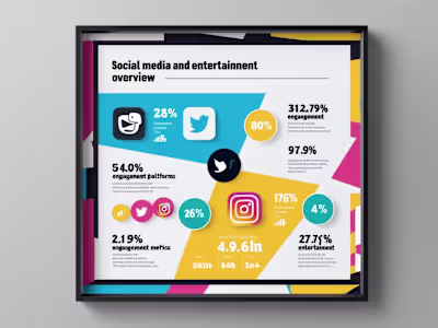 Social Media and Entertainment Overview Dashboard