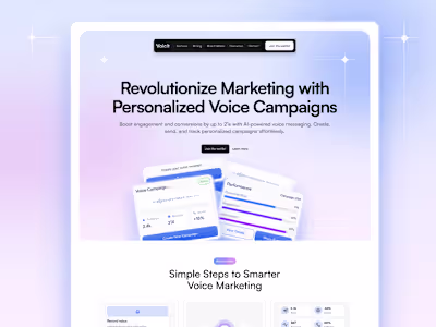 Voicit.ai Website Redesign