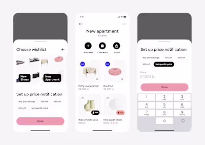 Klarna - Shopping Feature (Product Design)