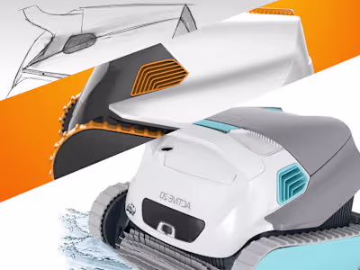 Pool Cleaning Robot Line