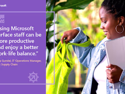 Web content for Customer Stories