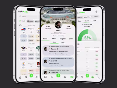 End-to-end Mobile App Design