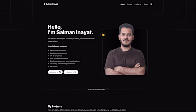 Personal Portfolio Website