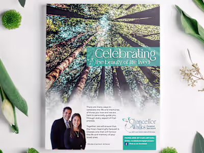 Magazine Ad for Chancellor Walks - Client Testimonial