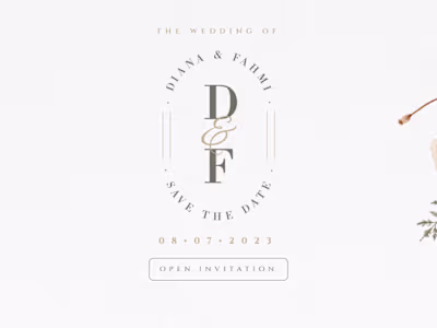 Wedding Invitation website
