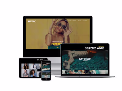 Brand Website Design on Behance
