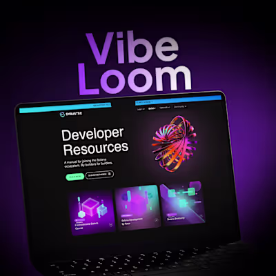 Vibe Loom Developer Resources Platform Created a modern, dar...