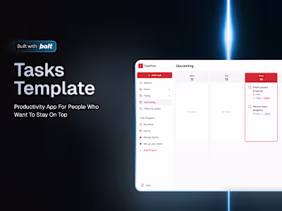 Task Flow  – Smart Task Management Template