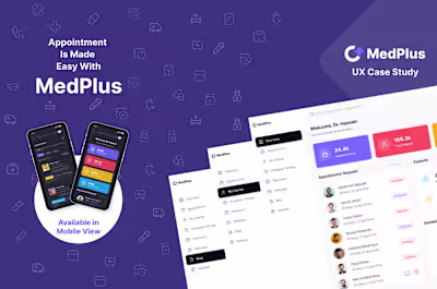 MedPlus - Consulting A Doctor Made Easy With MedPlus :: Behance